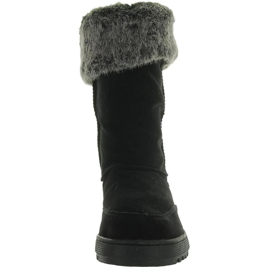 Rampage Womens Faux Leather Faux Fur Winter & Snow Boots 3