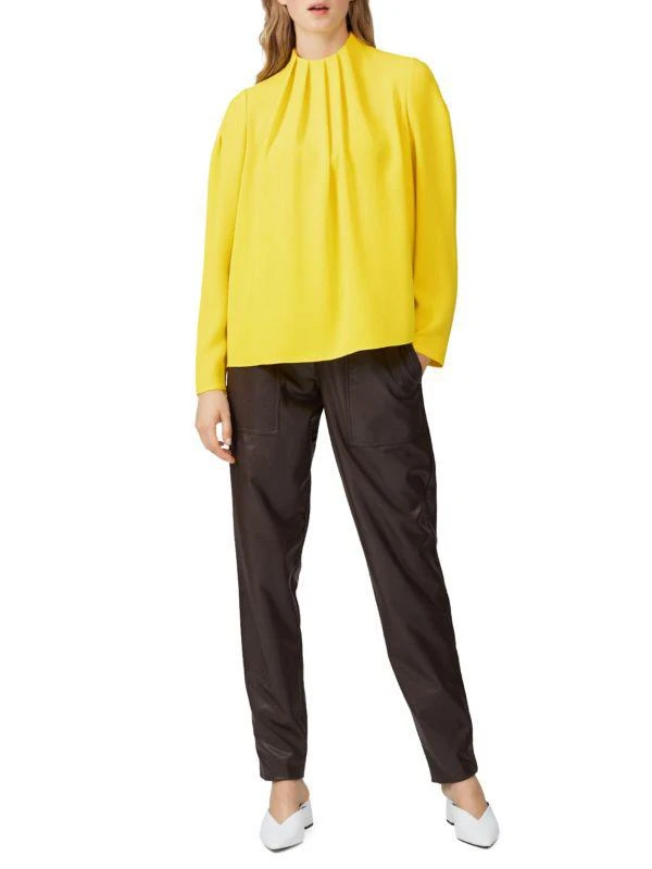 Tibi Esme Highneck Blouse 3