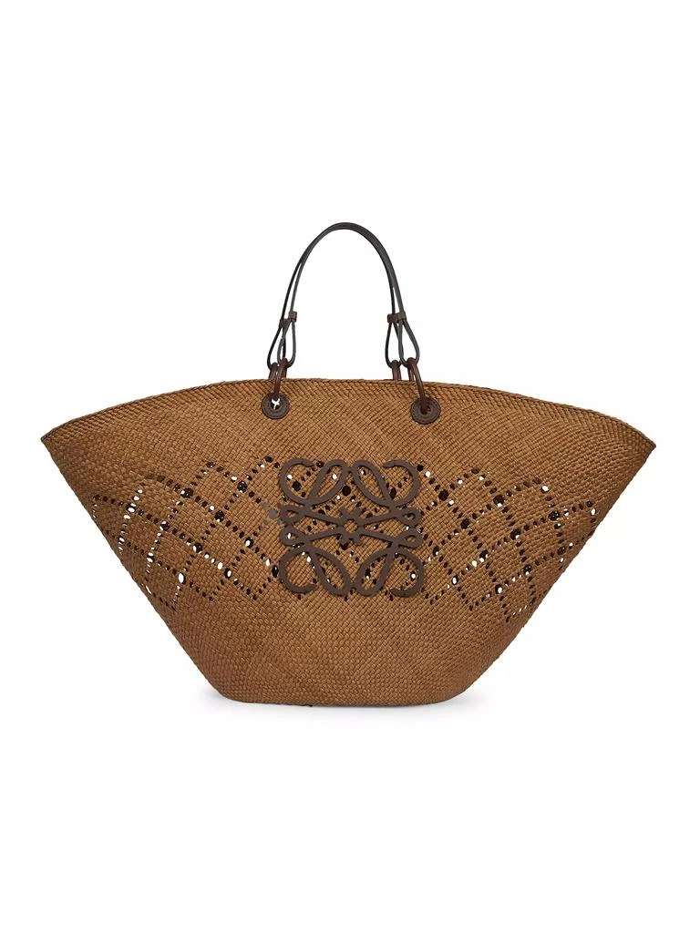 Loewe LOEWE x Paula's Ibiza Large Ajoure Anagram Basket Bag 1