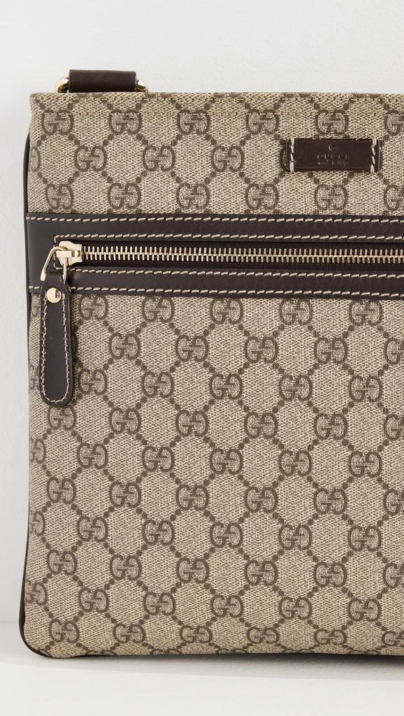 Shopbop Archive Gucci Messenger Crossbody Bag, GG Supreme Canvas 4
