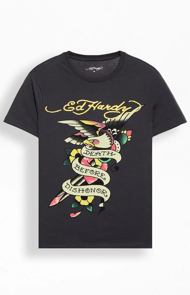 Ed Hardy Death Before Dishonor Eagle T-Shirt 1