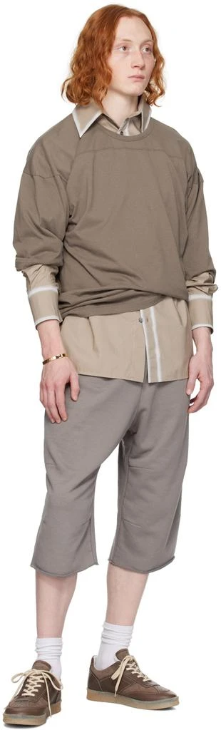 MM6 Taupe Faded Shirt 5