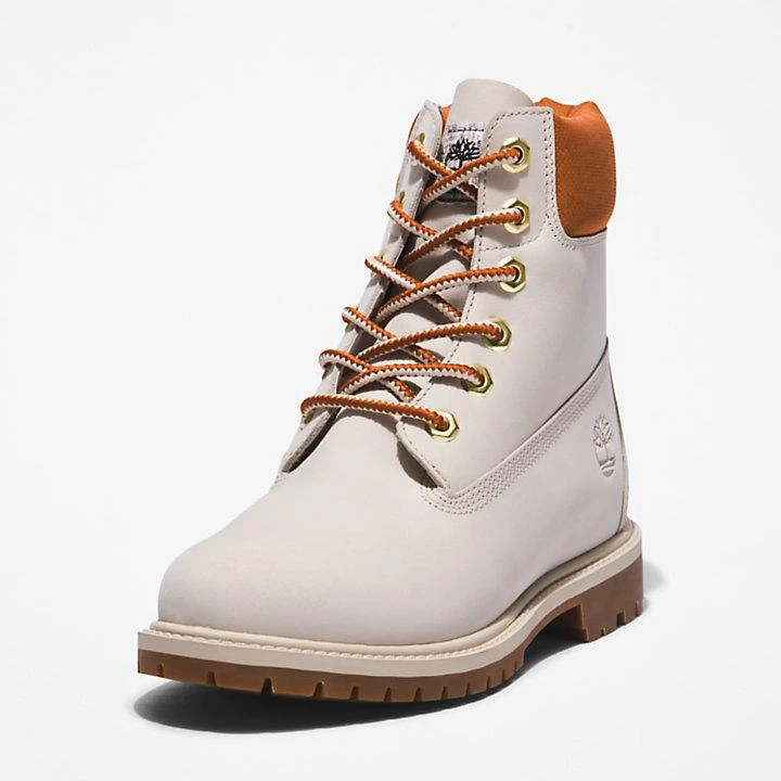 Timberland Timberland® Heritage 6 Inch Boot for Women in White 9