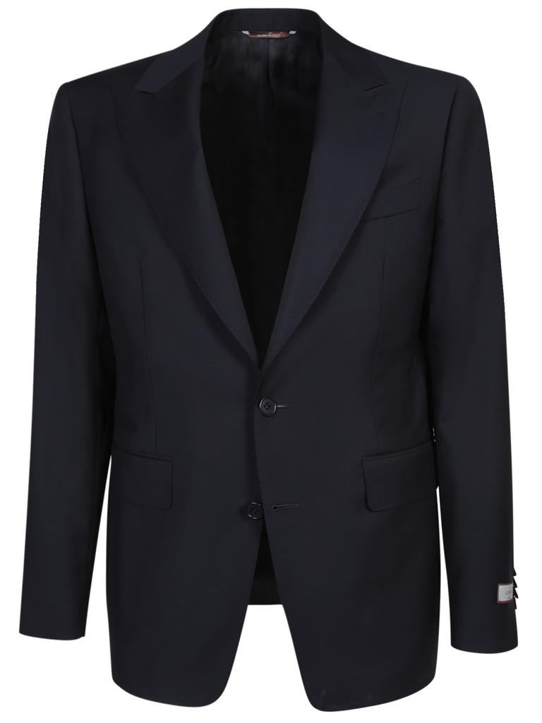 Canali Blue Mohair Suit