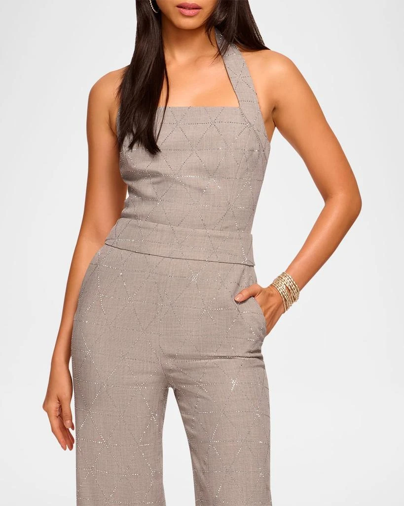 Ramy Brook Cyprus Embellished Halter Jumpsuit 4