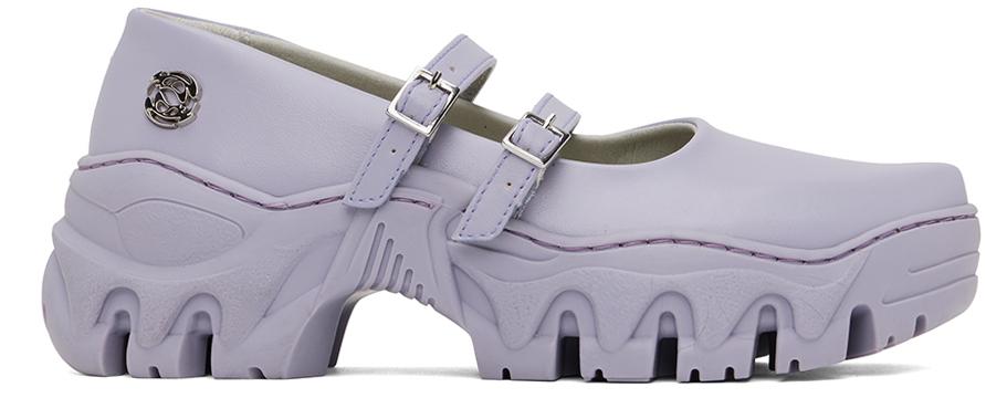 Rombaut Purple Boccaccio II MJ Ballerina Flats