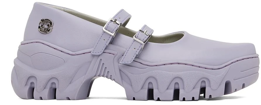 Rombaut Purple Boccaccio II MJ Ballerina Flats 1