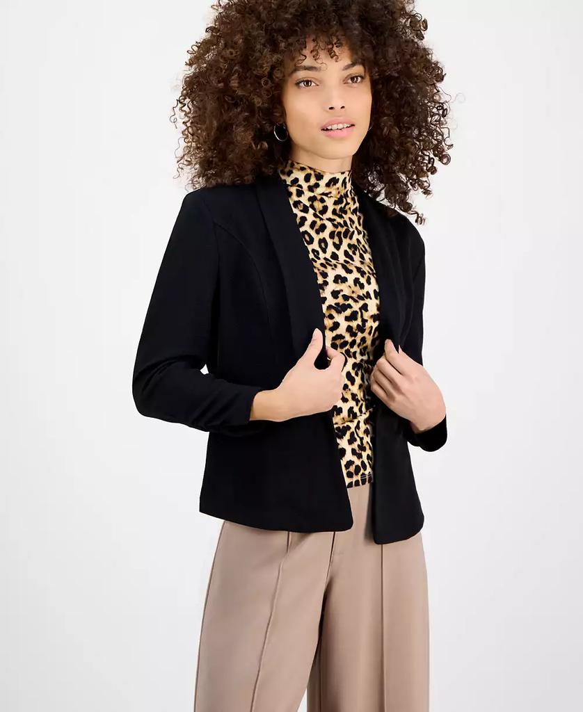 Bar III Petite 3/4-Sleeve Shawl-Collar Blazer, Created for Macy's