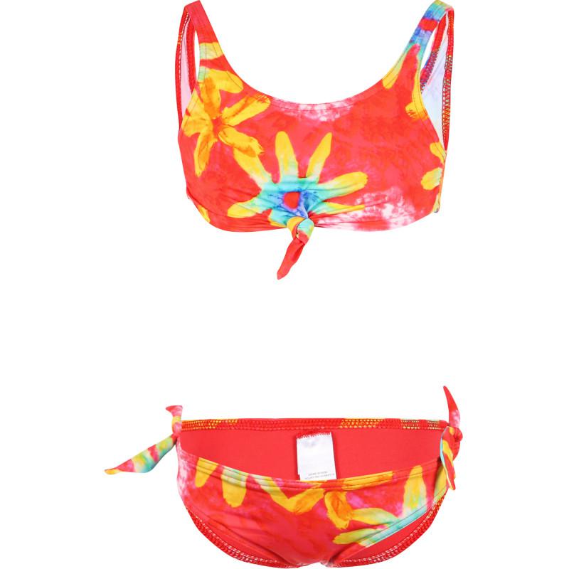 BANANA MOON Tie dye flowers bikini in red