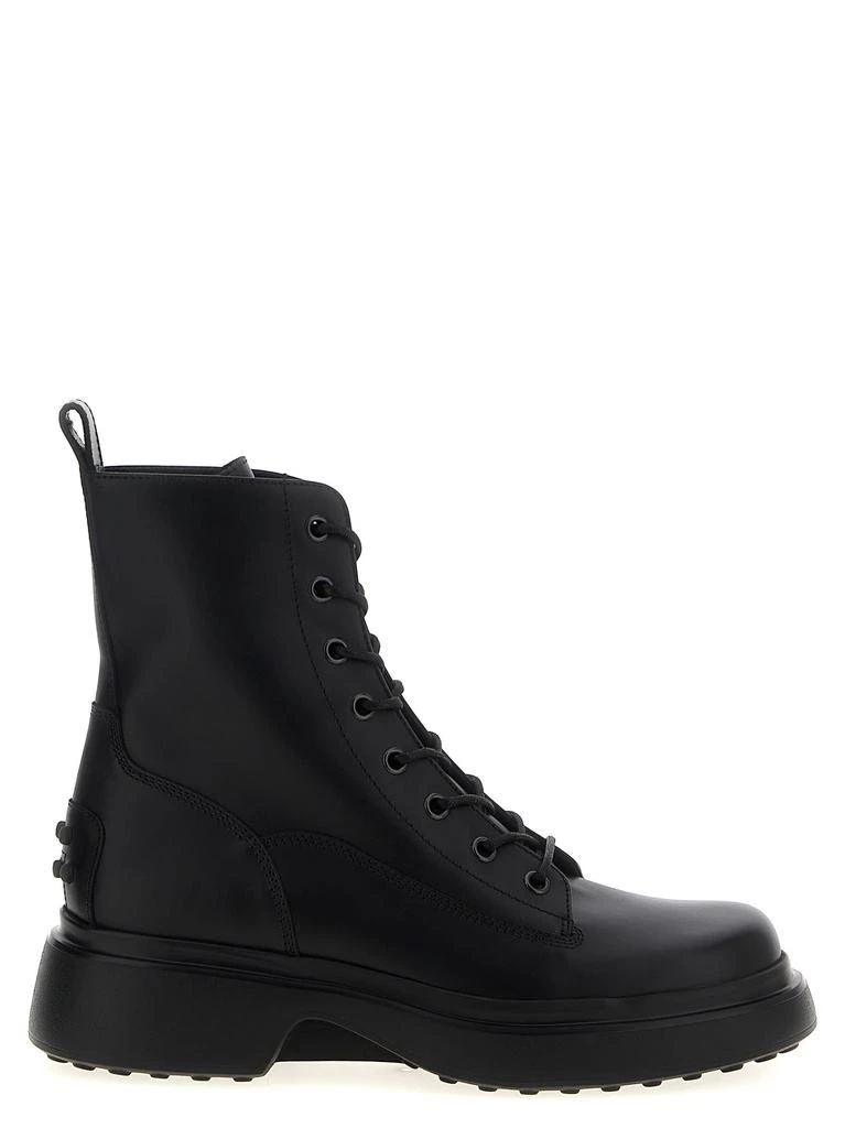 Tod's Leather Combat Boots 1