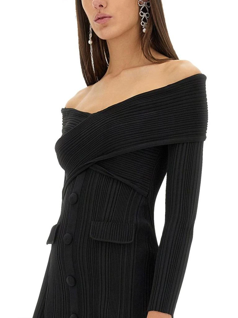 Self Portrait Self-Portrait Off Shoulder Mini Dress 4