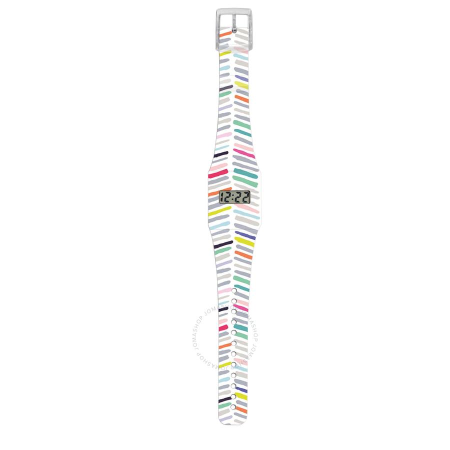Pappwatch Zag Zig Paperlike Quartz Digital Unisex Watch ILP27921