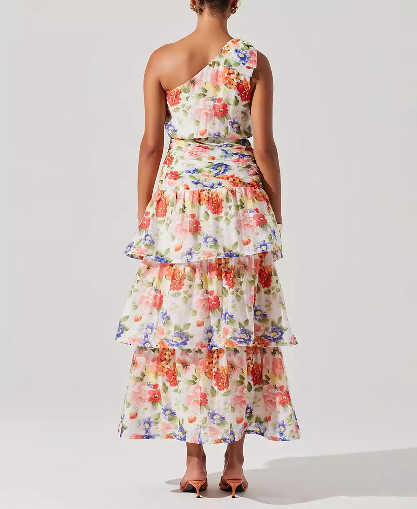 ASTR Women's Natali One-Shoulder Maxi Dress