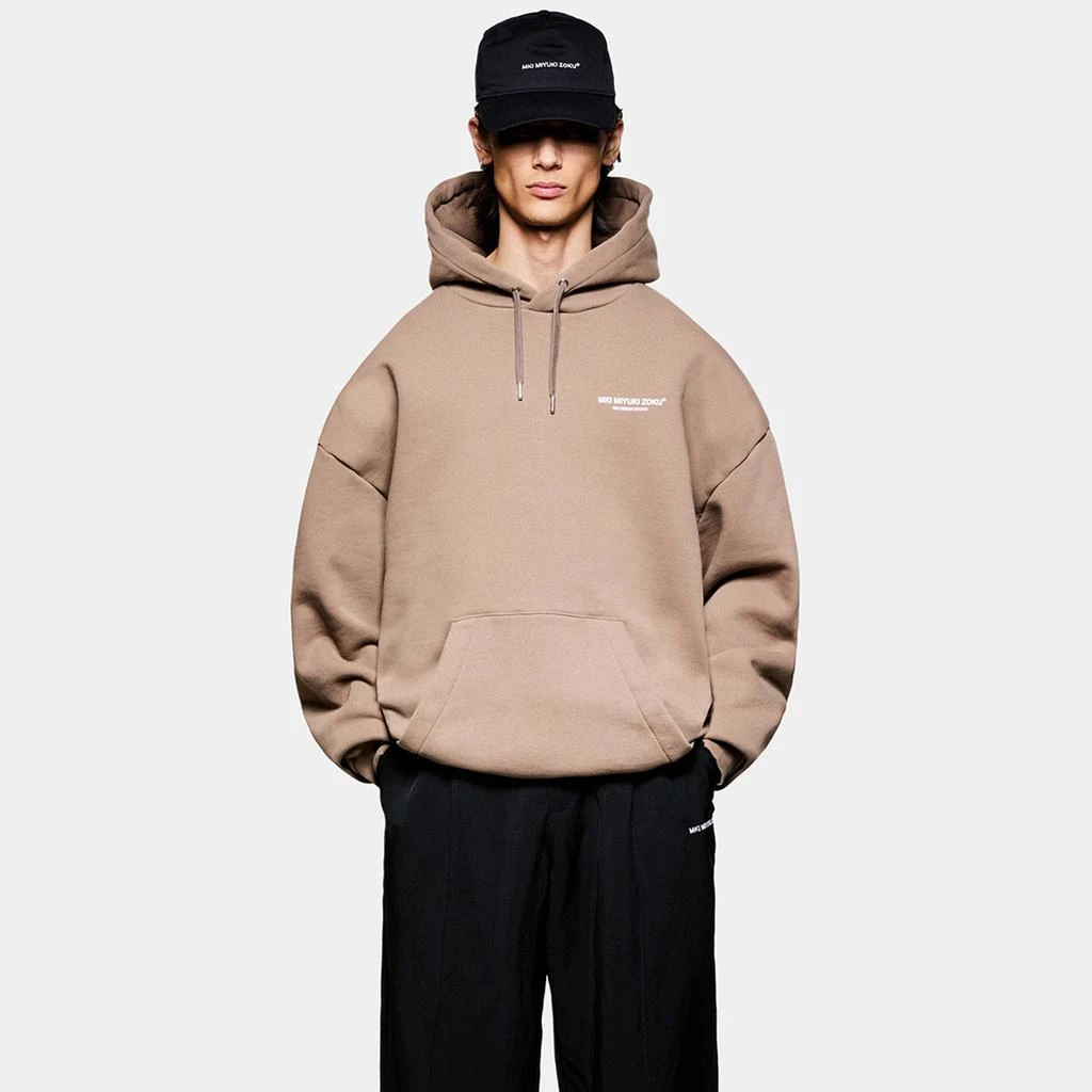 MKI Miyuki Zoku MIYUKI ZOKU Design Studio Loopback Cotton-Blend Hoodie 3