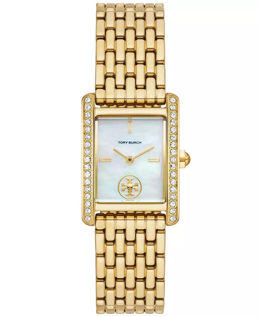 Tory Burch Women's The Eleanor Gold-Tone Stainless Steel Bracelet Watch 25mm 1