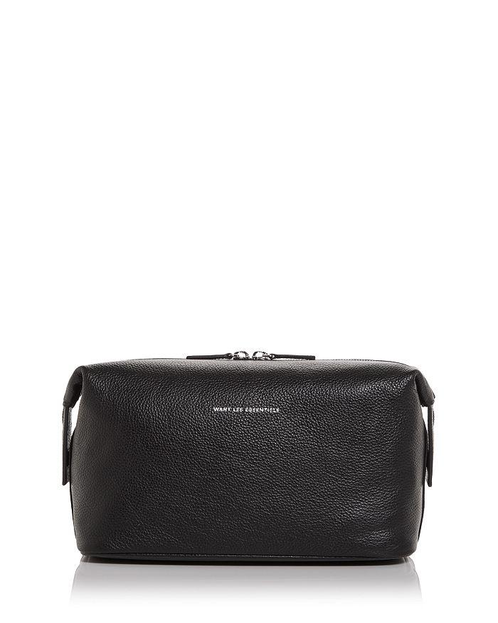 WANT Les Essentiels Kenyatta Leather Toiletry Bag