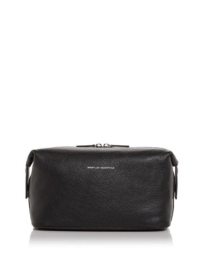 WANT Les Essentiels Kenyatta Leather Toiletry Bag 1