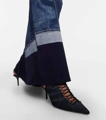 Jimmy Choo 'x Jean Paul Gaultier Corset slingback pumps 4