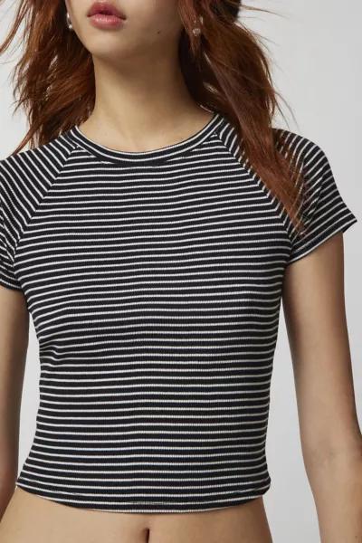 Urban Renewal Urban Renewal Remnants Striped Raglan Baby Tee