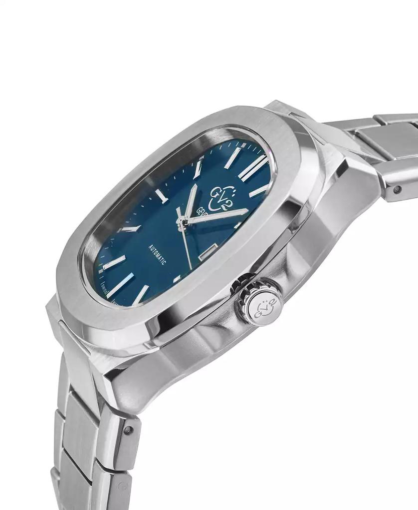 Gevril Men's Potente Automatic Silver-Tone Stainless Steel Bracelet Watch