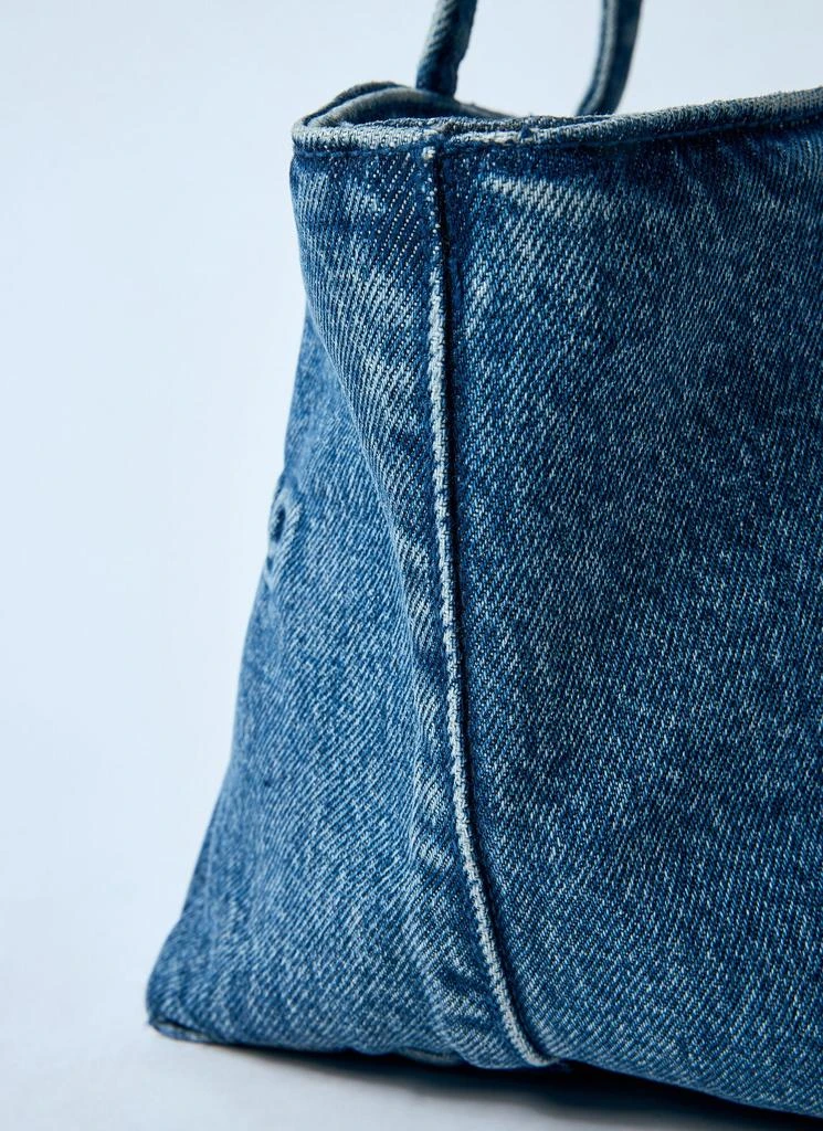 Alexander Wang Small Denim Punch Tote Bag 5