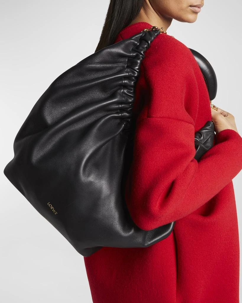 Loewe Squeeze Medium Shoulder Bag in Napa Leather 4