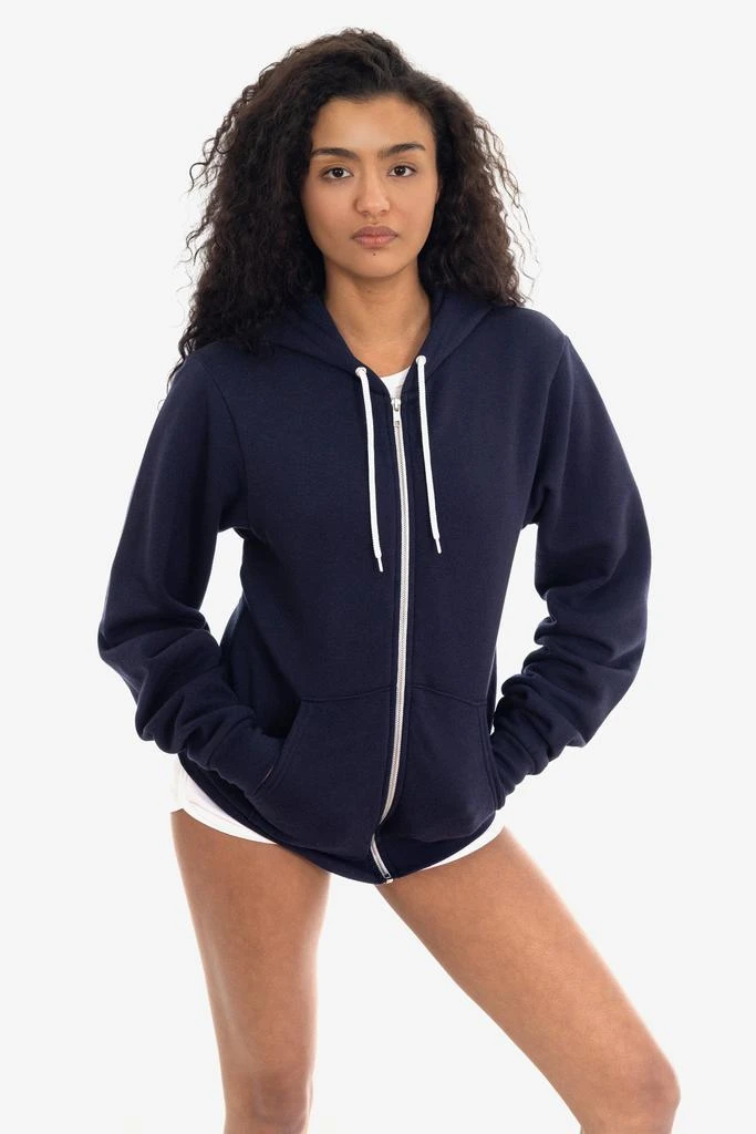 Los Angeles Apparel F97 - Flex Fleece Zip Up Hoodie 13