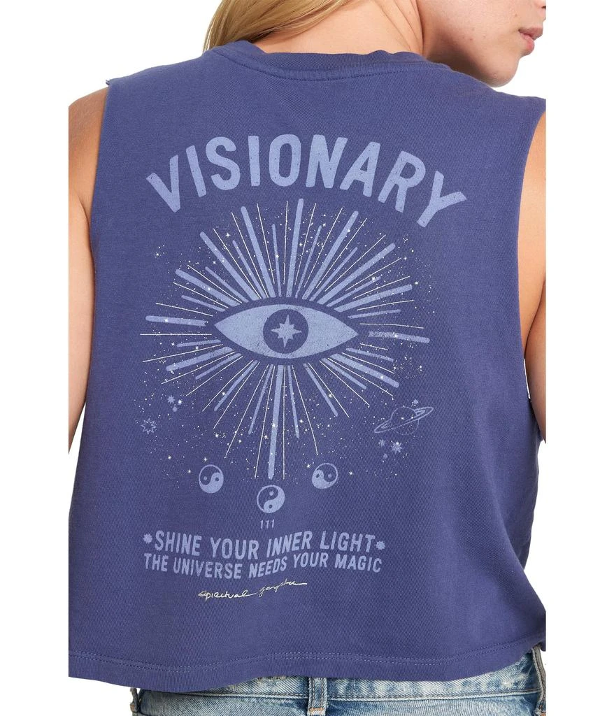 Spiritual Gangster Visionary Eye Callie Crop Tank 4