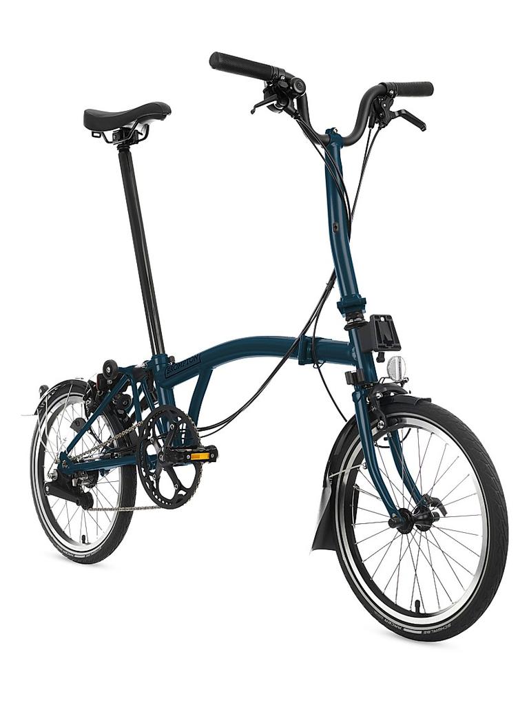 Brompton Bikes C Line 12 Speed Mid Handlebar Folding Bike