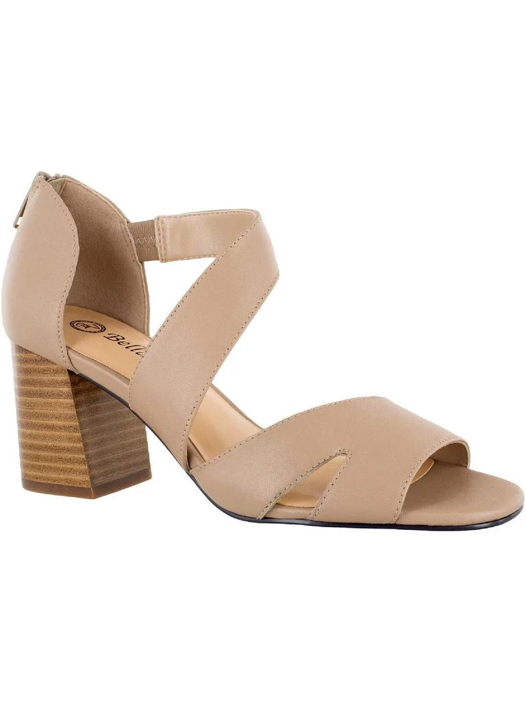 Bella Vita Korrine Womens Leather Block Heel Dress Sandals 4