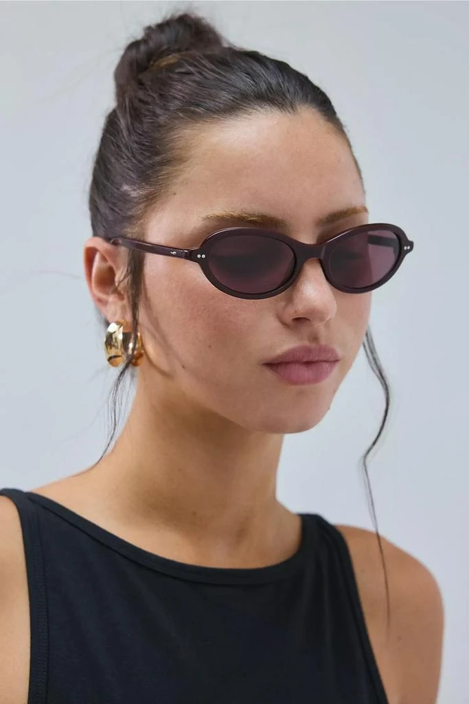 Crap Eyewear Crap Eyewear The Marquee Rox Oval Sunglasses 1
