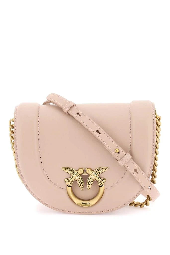 PINKO mini love bag click round leather shoulder bag 1