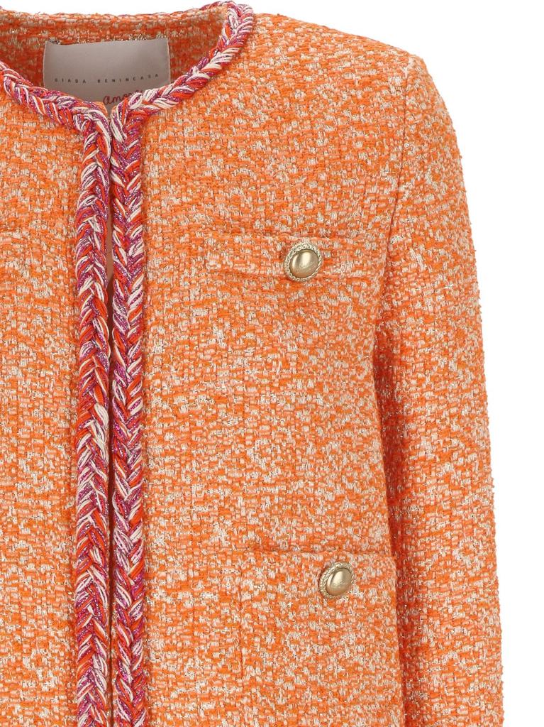 Giada Benincasa Giada Benincasa Buttoned Tweed Jacket