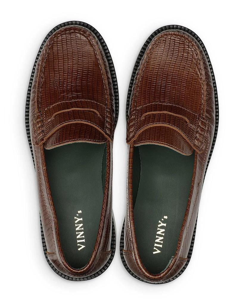 VINNY's Men's Yardee Slip On Penny Loafers 2