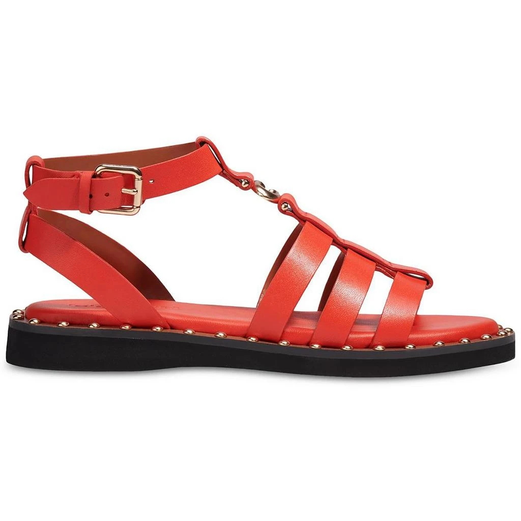 Coach Giselle  Womens Leather Studded Strappy Sandals 2