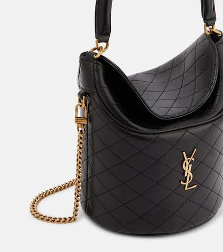 Yves Saint Laurent Gaby leather bucket bag 6