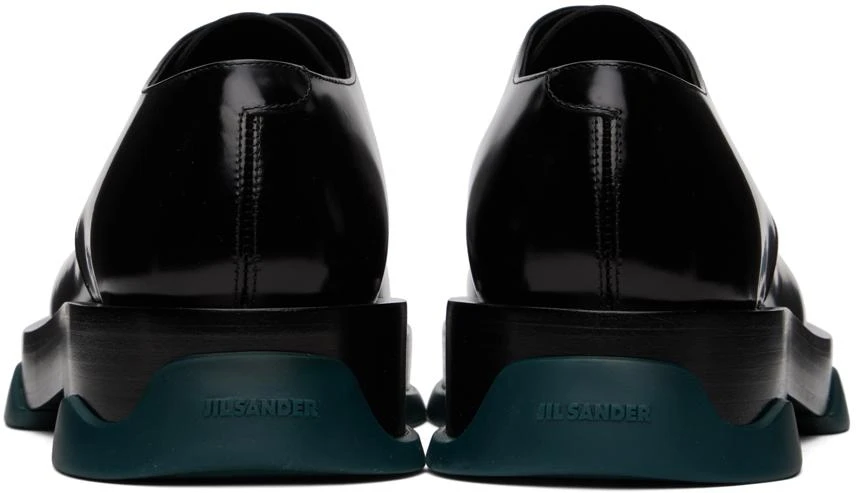Jil Sander Black Lace-Up Derbys 2