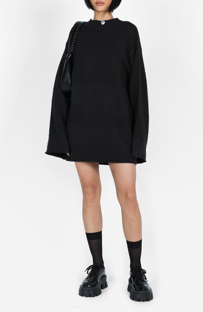 Princess Polly Cheyenne Ottoman Stitch Long Sleeve Sweater Minidress