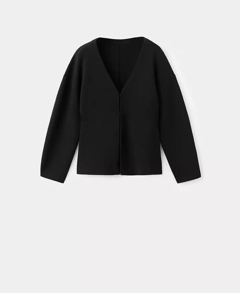 Mango Women
s Oversized V-Neck Cardigan Sweater