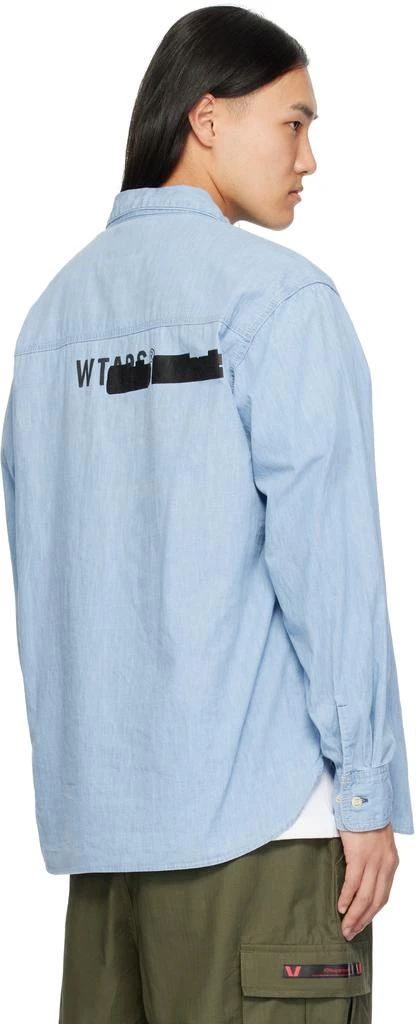 Wtaps Blue 11 Shirt 3