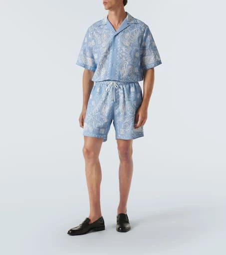 AMIRI Bandana cotton-blend shorts 2