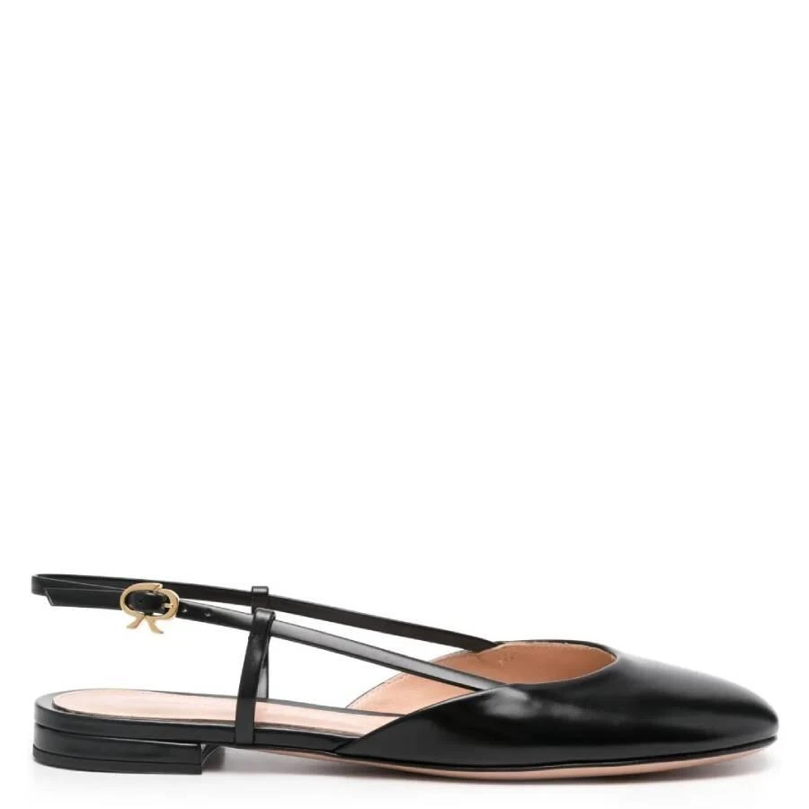 Gianvito Rossi Christina Ballet Slingback Flats