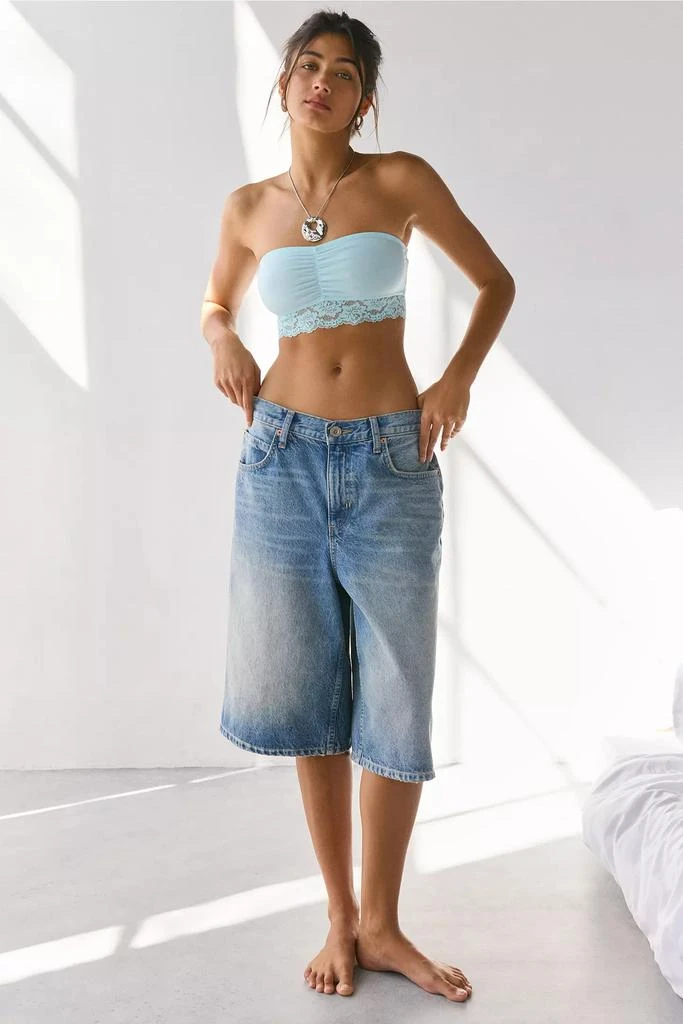 Out From Under Out From Under Lucie Cinch-Front Lace Trim Bandeau Bra Top 3