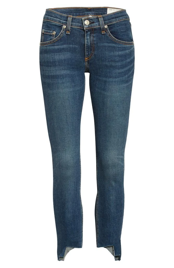 Rag & Bone Cate Step Hem Ankle Skinny Jeans 5