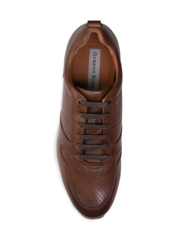 Gordon Rush Connor Leather Perforated Sneakers 4