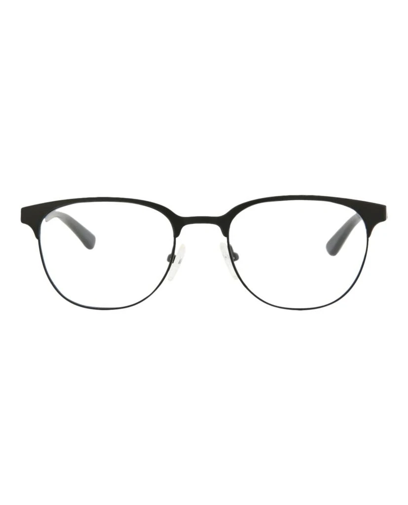 McQ Alexander McQueen Round-Frame Metal Optical Frames 1