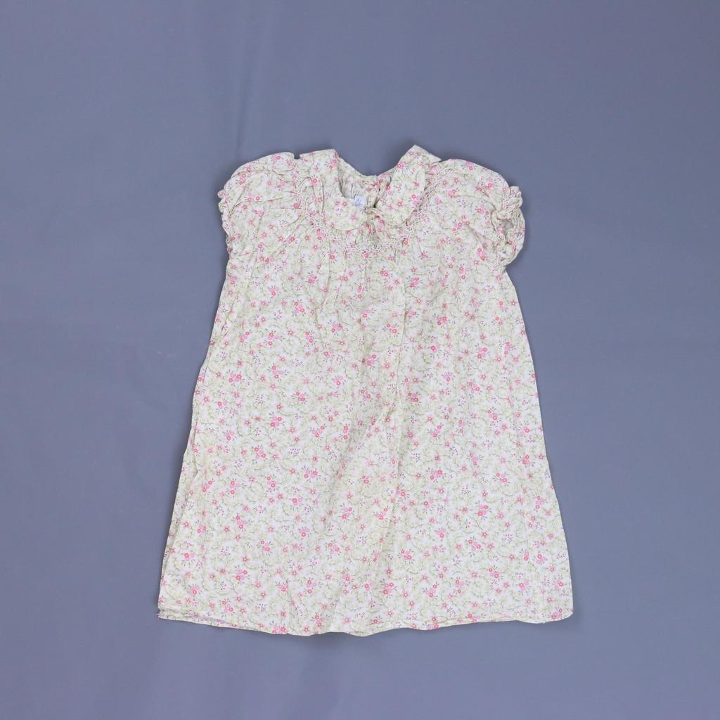 Charabia Girls Pink | Green Dress