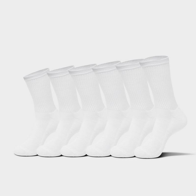 Sof Sole Men's Finish Line 6-Pack Crew Socks
