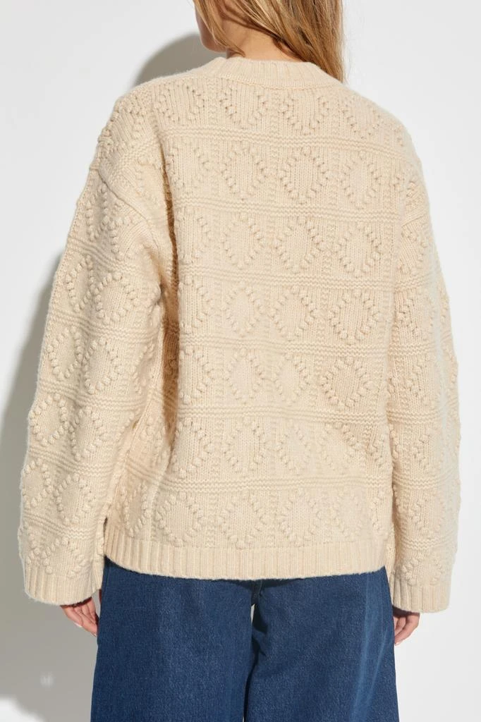 Ganni Sweater with Embroidered Pattern 4