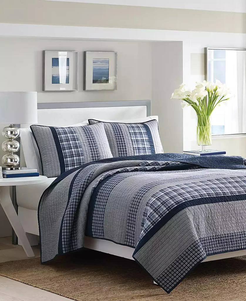 Nautica Adelson Cotton Woven Reversible Quilt 1